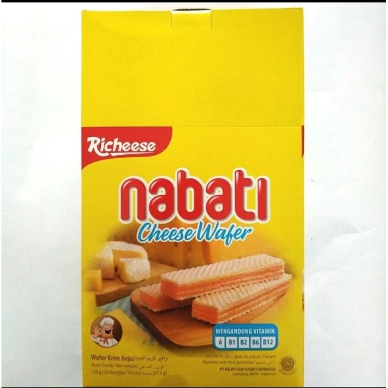 

Wafer Nabati Keju Kemasan 1Pack isi 20pcs