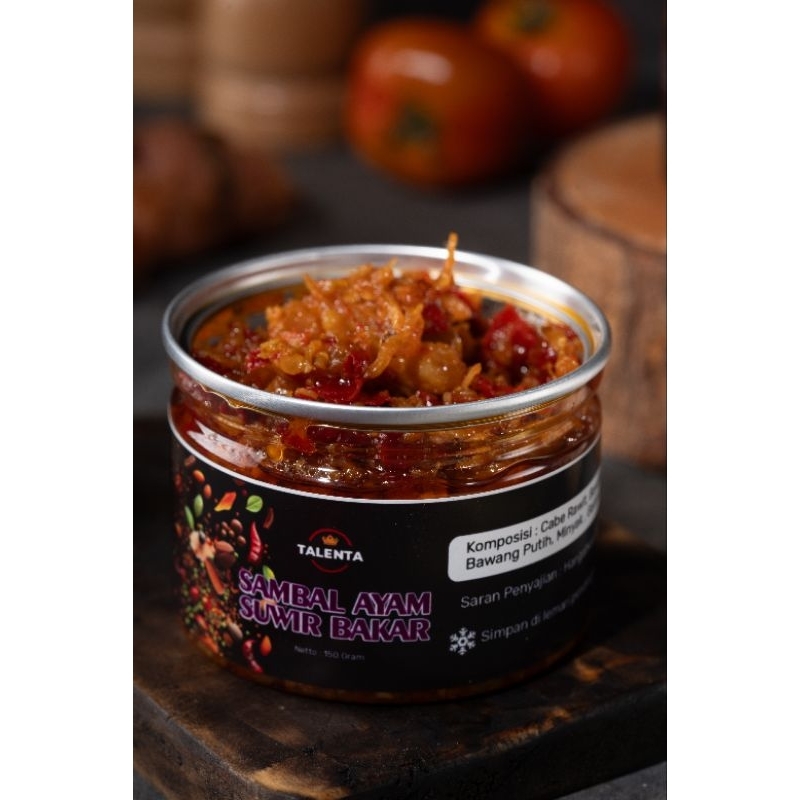 

TALENTA - Sambal Ayam suwir bakar - lauk pauk pedis