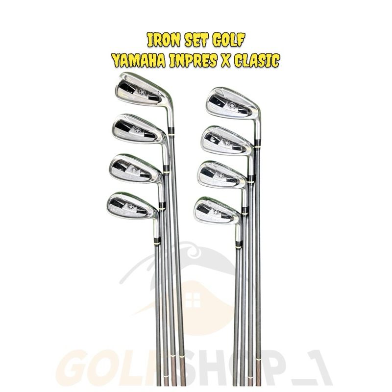 Stick Golf Iron Set Yamaha Classic Second Original Shaft Graphite Flek Reguler - Iron Set Golf Yamag