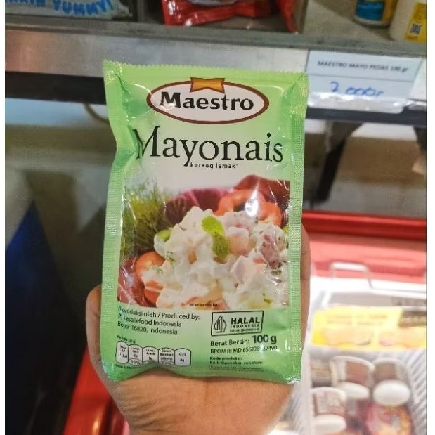 

MAESTRO Mayonaise Original Sachet 100gr