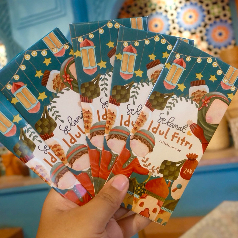 

Amplop lebaran 2025 Littlewshouse (ISI 10pcs) Kode 09