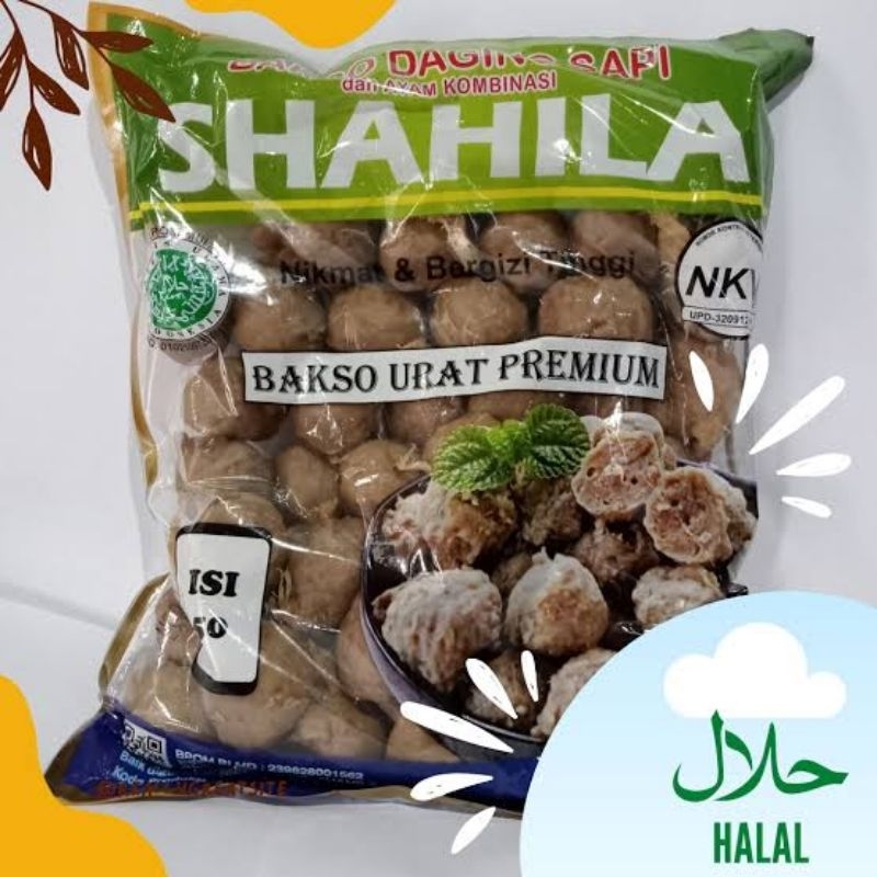 

SHAHILA Bakso Urat Premium isi 50