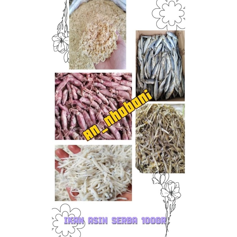 

IKAN ASIN/ SERBA 100GR/ CUMI SOTONG/ SERBA MURAH/ ANEKA IKAN ASIN MURAH FRESH
