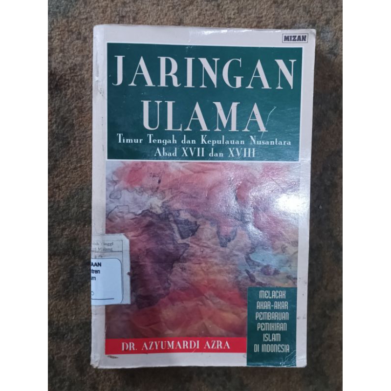 (052) Buku bekas : Jaringan Ulama.