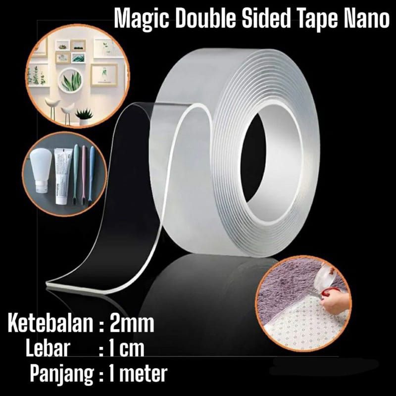 Nano Magic Tape/Double Tape Bening