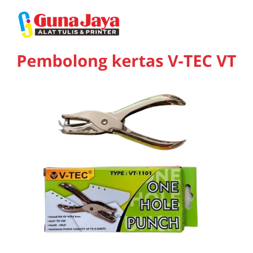 

Pembolong kertas V-TEC VT-1101 satu lubang