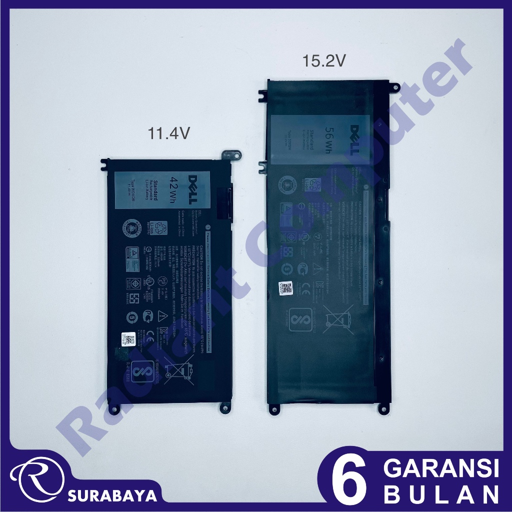 Baterai DELL Latitude 3490 3580 3480