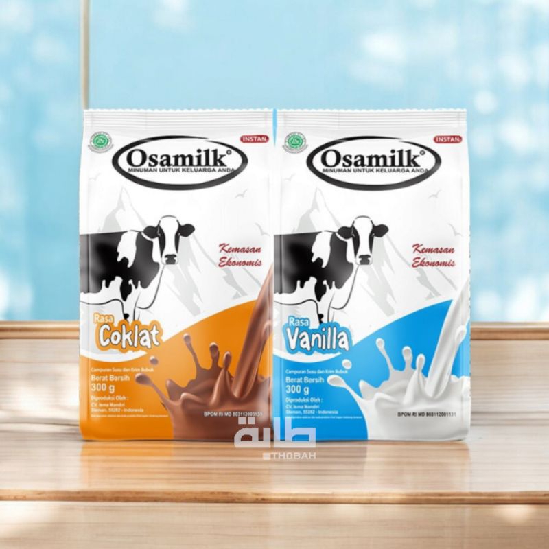 

Osamilk Susu Gemuk 500g Rasa Vanilla dan Coklat Efektif Menambah Berat Badan