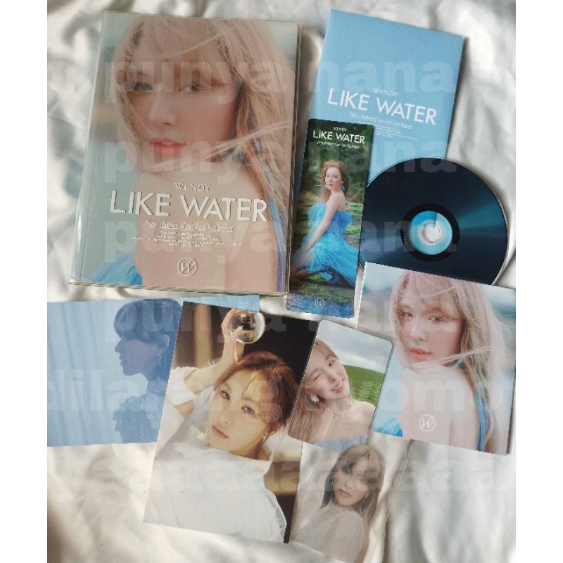 album Wendy like water red Velvet