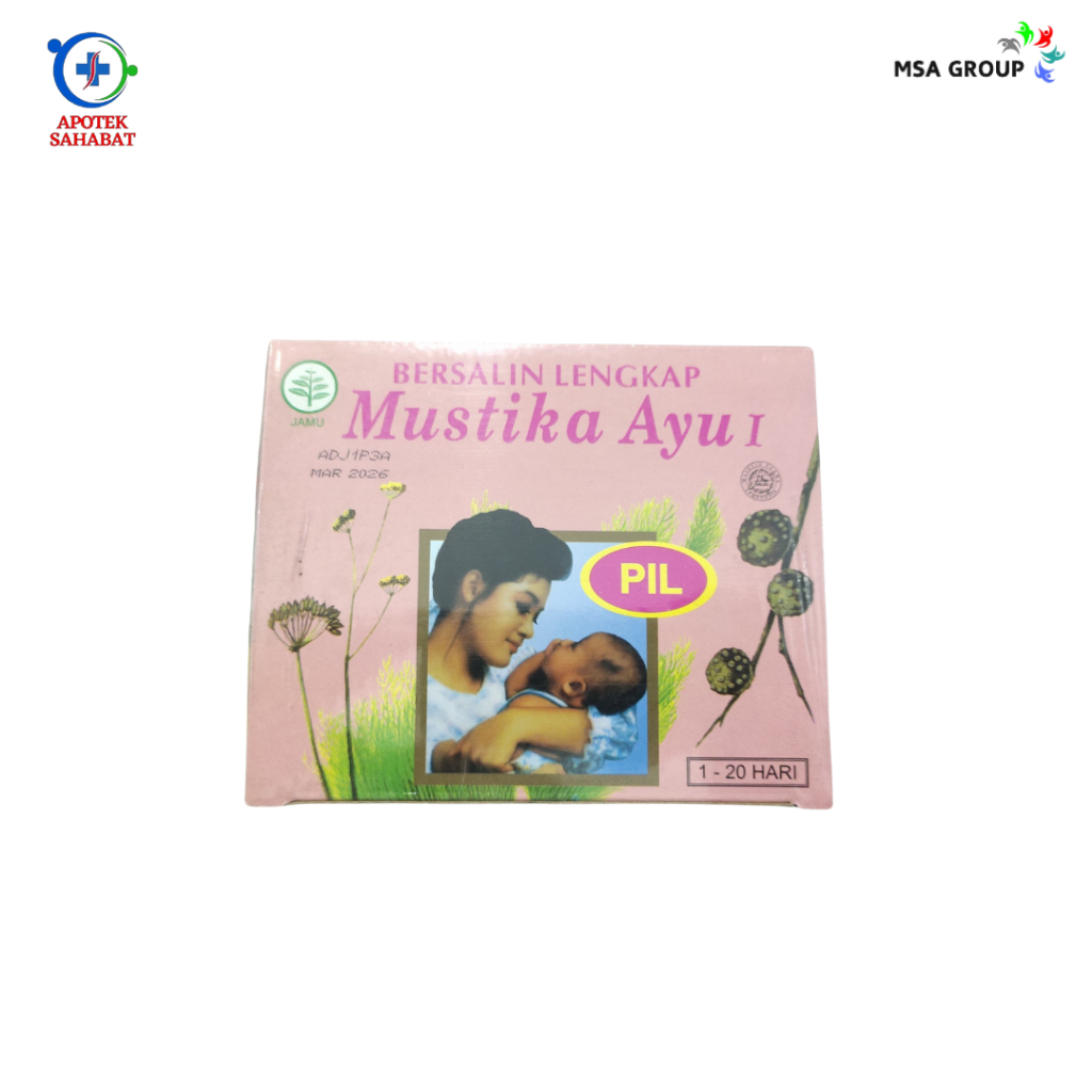 

Air Mancur Jamu Bersalin Lengkap Mustika Ayu 1 PIL 1-20 Hari