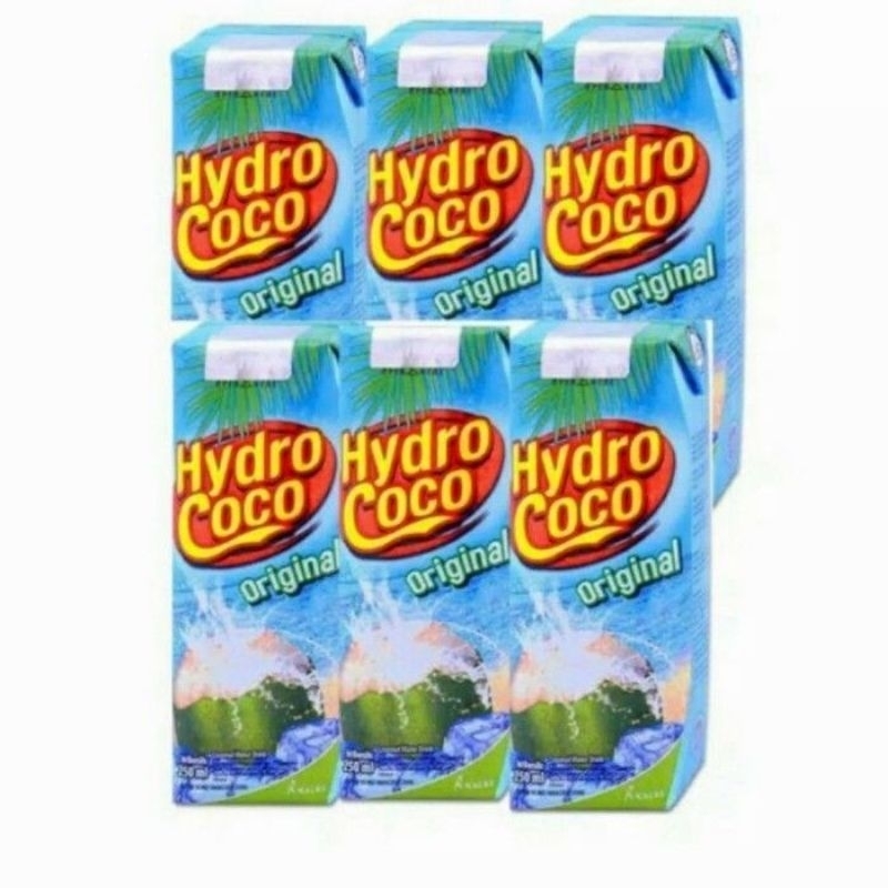 

Hydro coco ukuran 250 ML isi 24 pcs