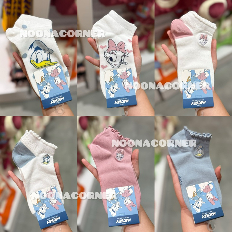 Ohsome x Disney ‼️ Ankle Socks / Kaos Kaki Pendek Disney Collections (Donald Duck & Daisy Duck)