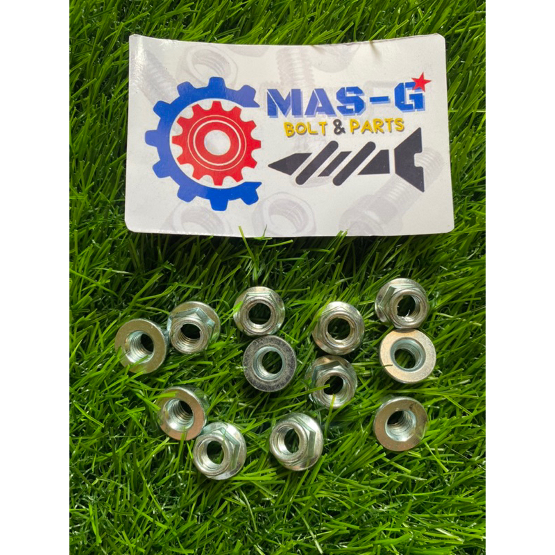 Mur baut setelan anting rantai lock drat 12mm