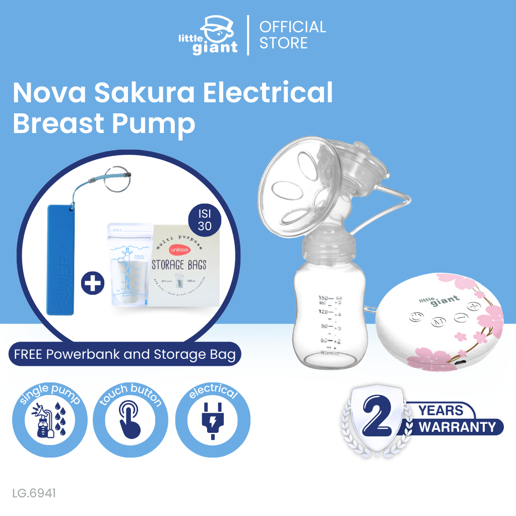 Little Giant Nova Sakura Electrical Breast Pump | Pompa ASI Electric Pumping ASI