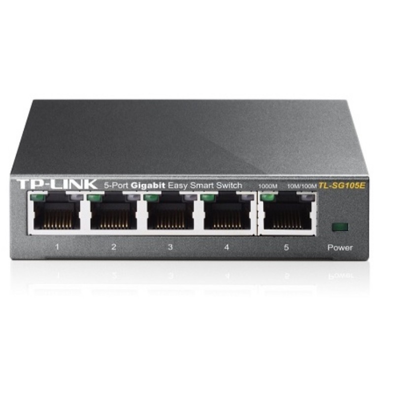 TP-LINK TL-SG105E 5-Port Gigabit Easy Smart Switch TPLINK SG105E 105E