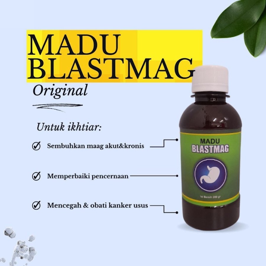 

Madu Lambung Blastmag Mengatasi Maag dan Asam Lambung