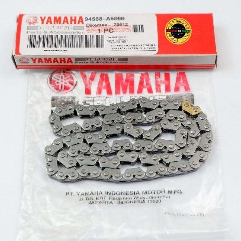 rantai kamprat keteng ori yamaha nouvo, mio, mio j, xeon original ygp