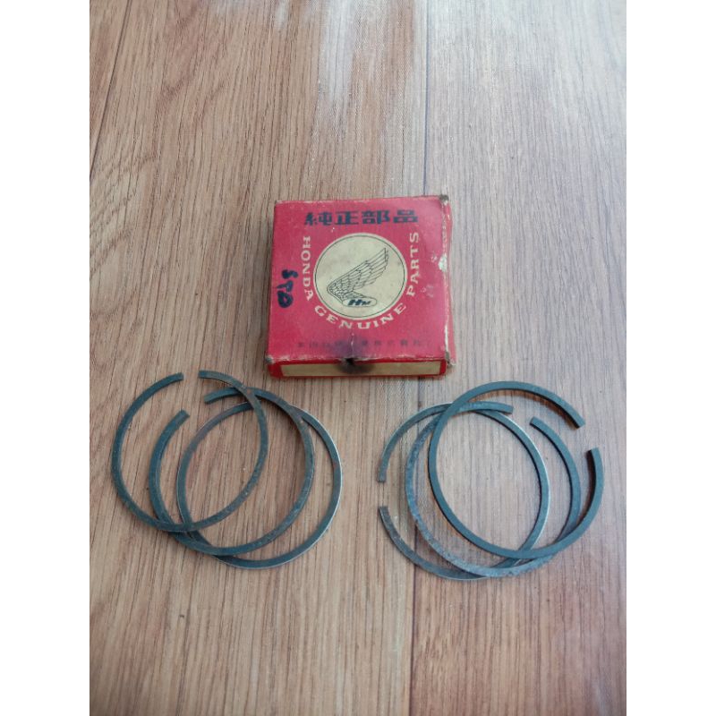 ring piston ring seher piston ring Honda CB125 CB125 twin oversize standar original NOS Japan