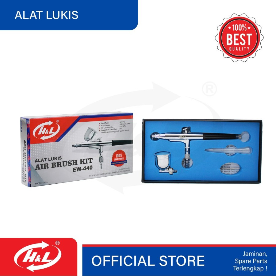 

HL Alat Lukis Air Brush Kit Type EW 440