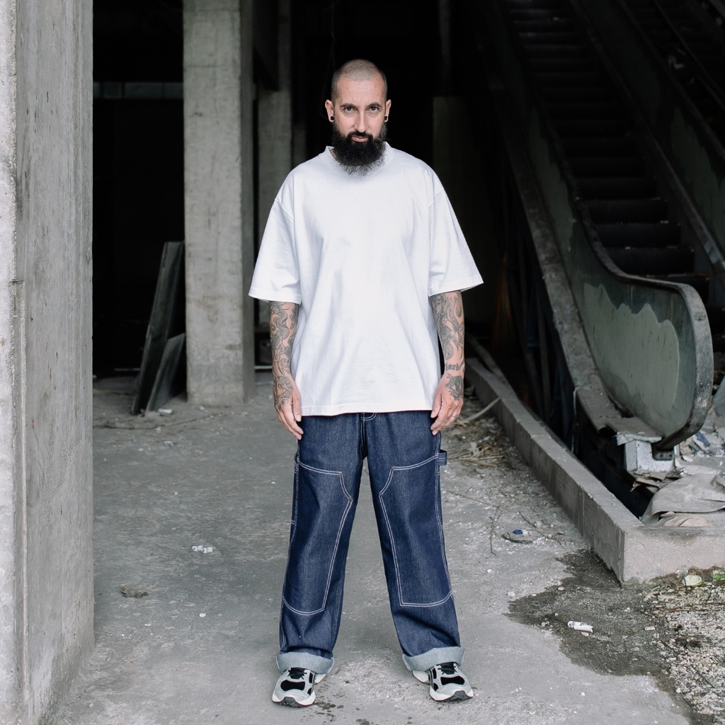 TIMEBOMB - CARPENTER PANTS - CARPENTER DOUBLE KNEE LOOSE FIT SAR