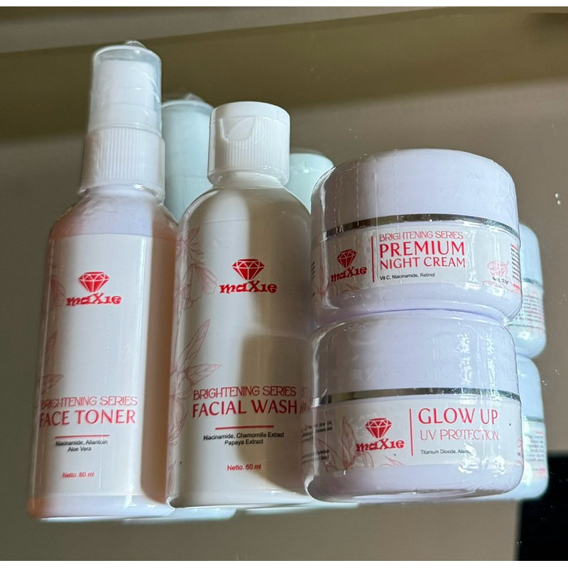 MAXIE SKINCARE BPOM - maxie glow skincare bpom kemasan baru