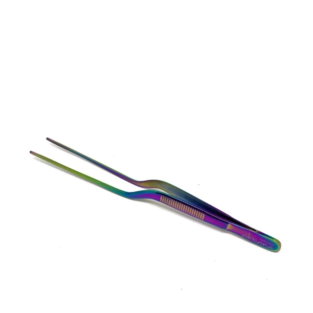 New 16 cm Offset Aksara Tweezer / Chef Tweezer / Kitchen Tweezer / Aksara Tools /Aksara Tweezer /