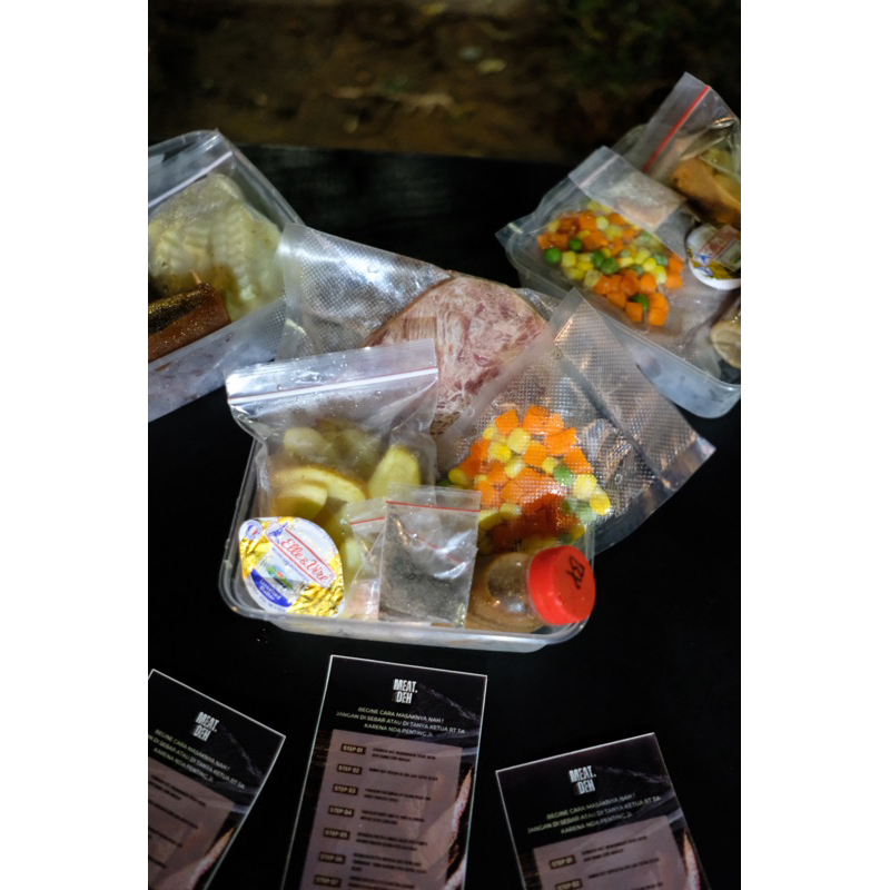 

FROZEN BEEF STEAK SET [INTANT ONLY/HANYA AREA MAKASSAR]