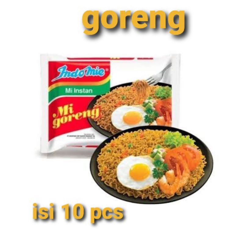 

Indomie Mi Goreng Isi 10 pcs