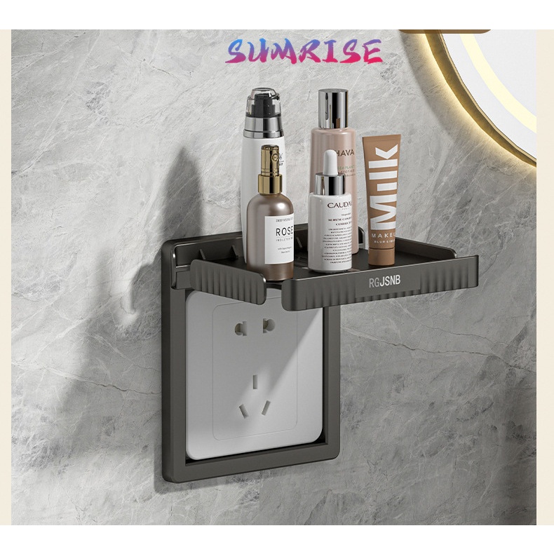 Rak Dinding Tempel Dudukan CCTV Serbaguna Wall Mount Home Security Rak Gantung Dinding Rak Dinding S