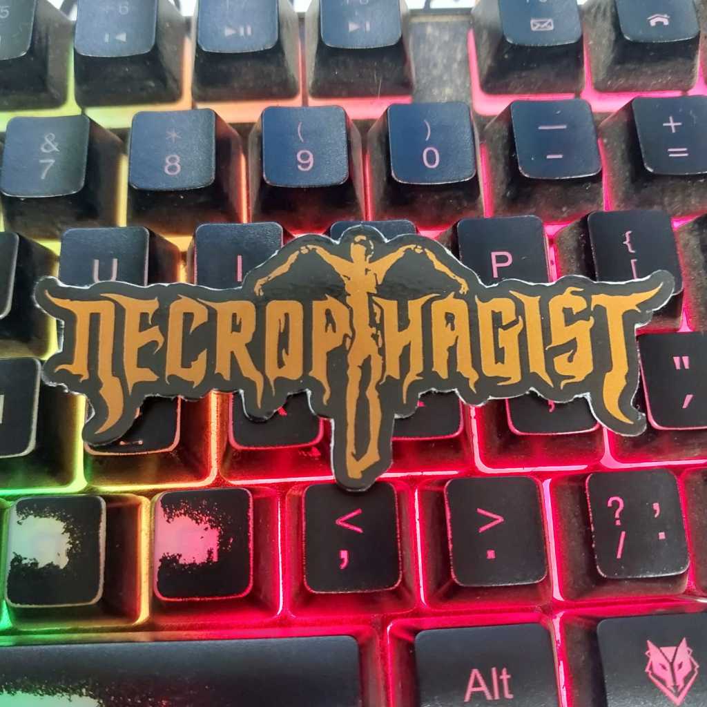 

STIKER NECROPHAGIST - DEATH METAL BAND