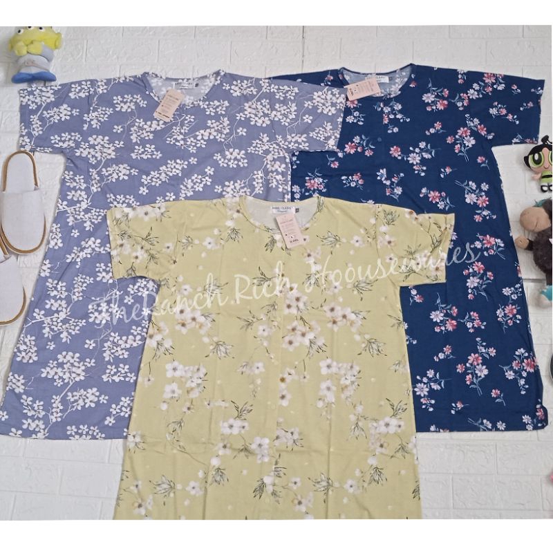 Daster/Dress Full kancing Busui Friendly Anne Claire size XL