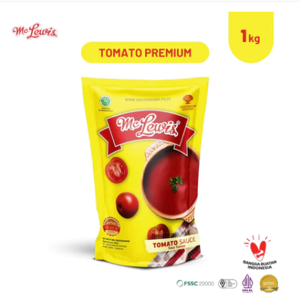 

Saus Tomat Premium 1 Kg Mc. Lewis - Jihaan's Food Medan