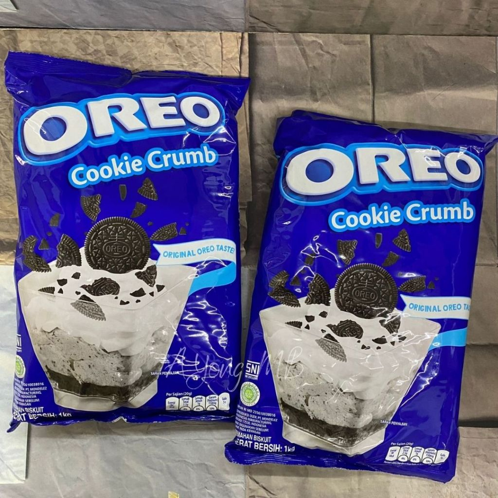 

OREO COOKIES CRUMBLE 1KG / BUBUK OREO HANCUR KASAR