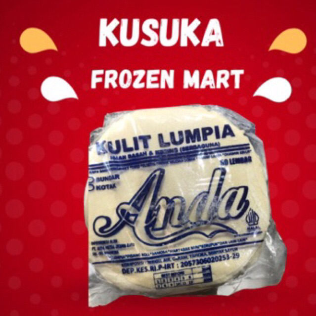 

KULIT LUMPIA CAP ANDA BULAT/KOTAK