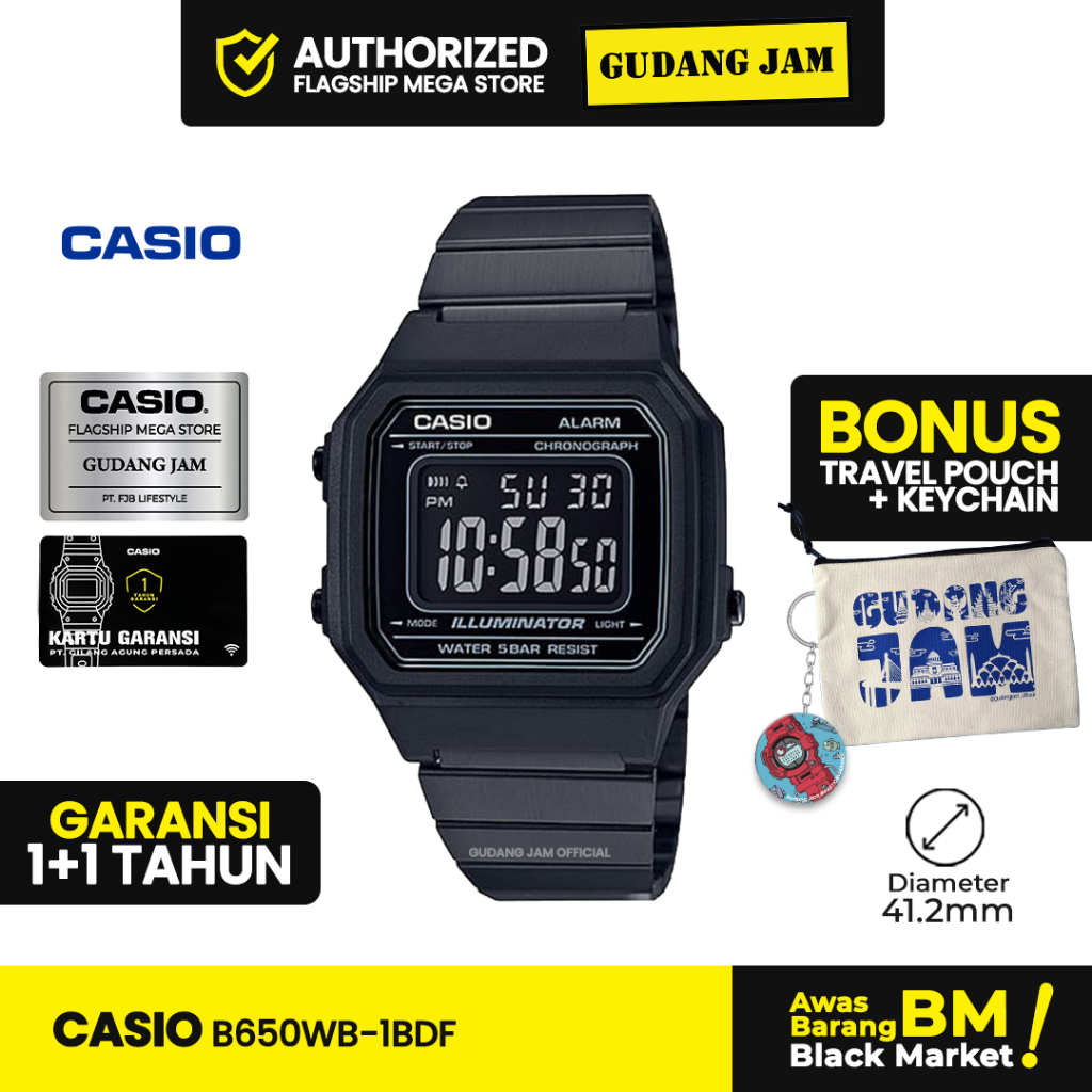 Jam Tangan Casio B650WB-1BDF B650WB 1BDF