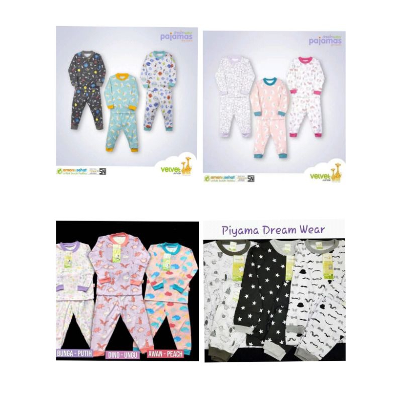 VELVET JUNIOR Piyama Dreamwear Boy & Girl