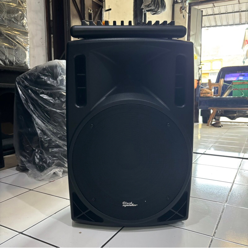 speaker pasif black spider BS 3615 PS fiber monitor pasif 15 inch 500W