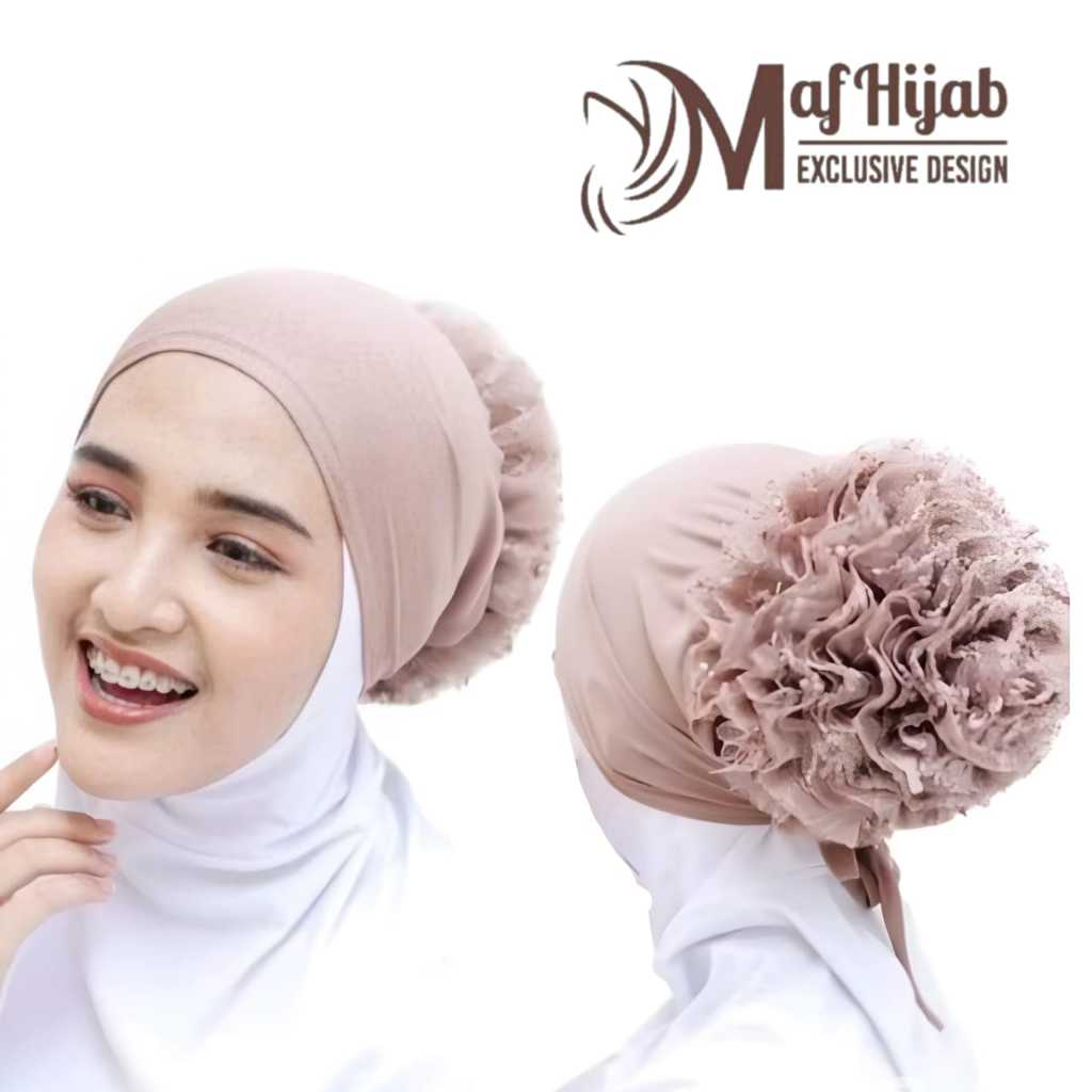 Maf Hijab Ciput Cepol - Ciput Cepol Inner Renda Brukat Ciput Turki Dalaman Jilbab Viral