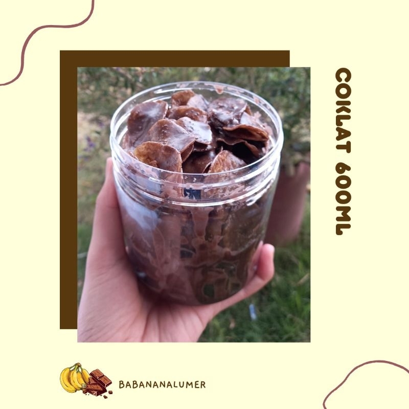 

BABANANA LUMER "Keripik Pisang Lumer" Varian Coklat 600ml