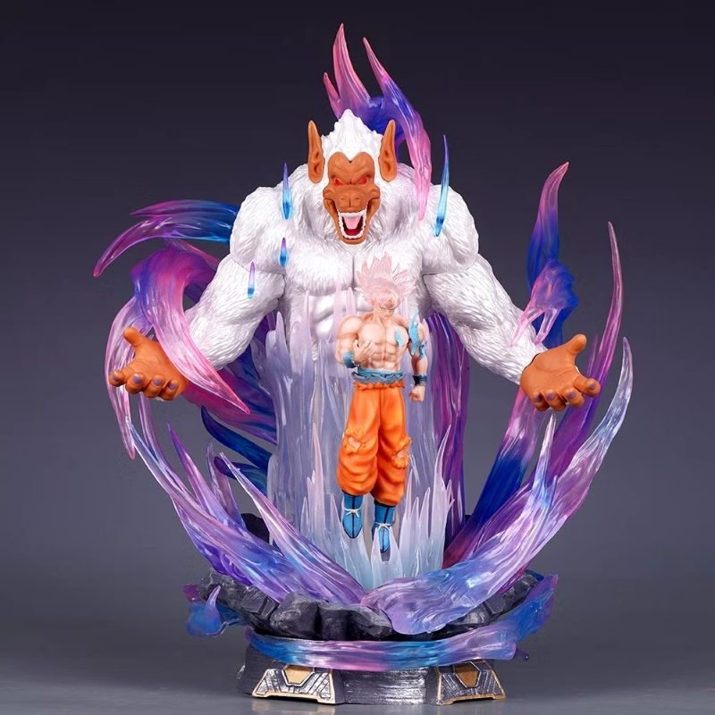Figure Dragon Ball Goku Ui Ouzura kong LED Gk Studio