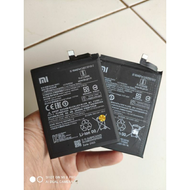 Baterai MI 10T/ MI 10T pro BM53
