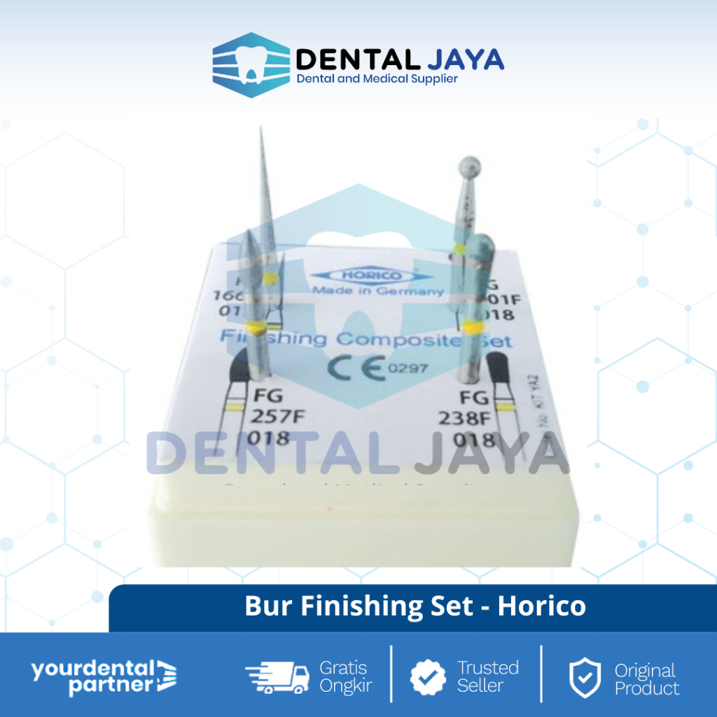 

Bur Diamond Finishing Pita Kuning Kit Horico - DENTAL JAYA