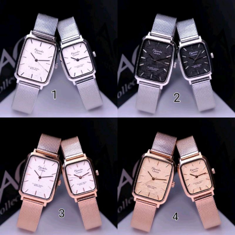 Jam Tangan Couple Alexandre Christie AC 8699 AC 8699 8699 Original