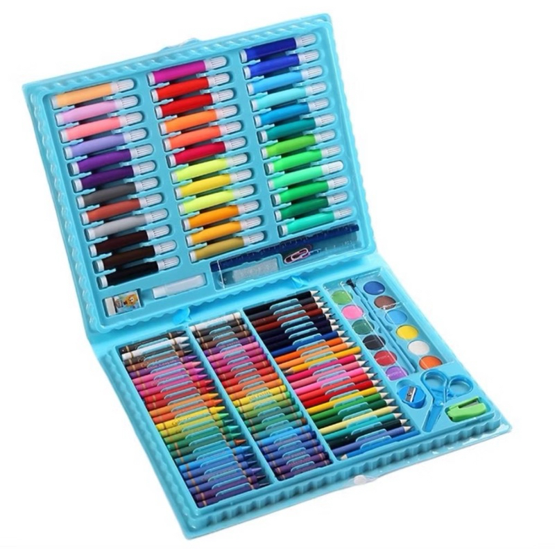 

Set Alat Pensil Rambut Warna-warni dan Bulu
