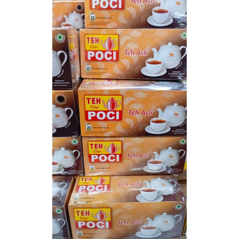 

PROMO MURAH TEH POCI ASLI 50g (isi 25 kantong)