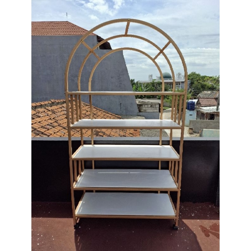 STANHANGER BUSUR PAPAN (PAKAI RODA)  / GAWANG PAPAN / GAWANG ESTETIK / GAWANG MURAH / GAWANG TERLARI