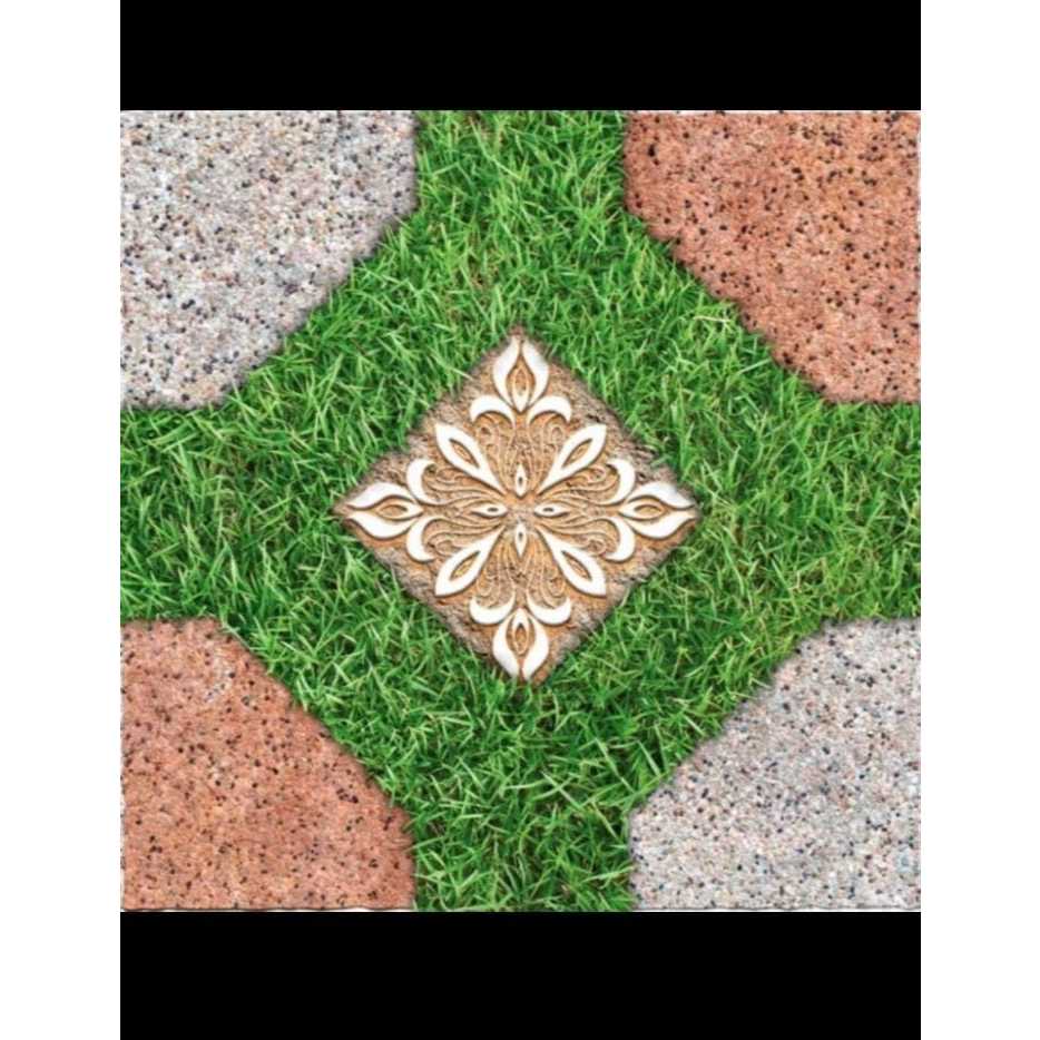 KERAMIK LANTAI MOTIF RUMPUT MINIMALIS | UNO ARIZONA RUSTIC 40X40