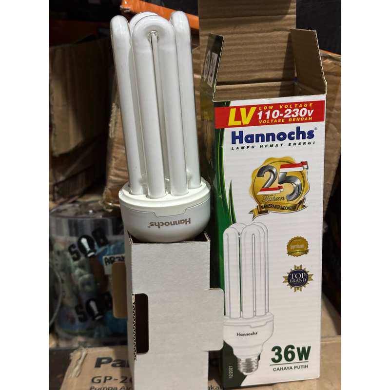 BOLA PLC 36W HANNOCHS BOLA LAMPU HANNOCHS PLC 36WATT