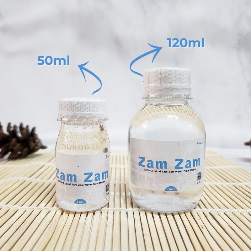 

[Afluth Store] Zamzam Water Kemasan 50 ml/ Air Zamzam Kemasan Aesthetic