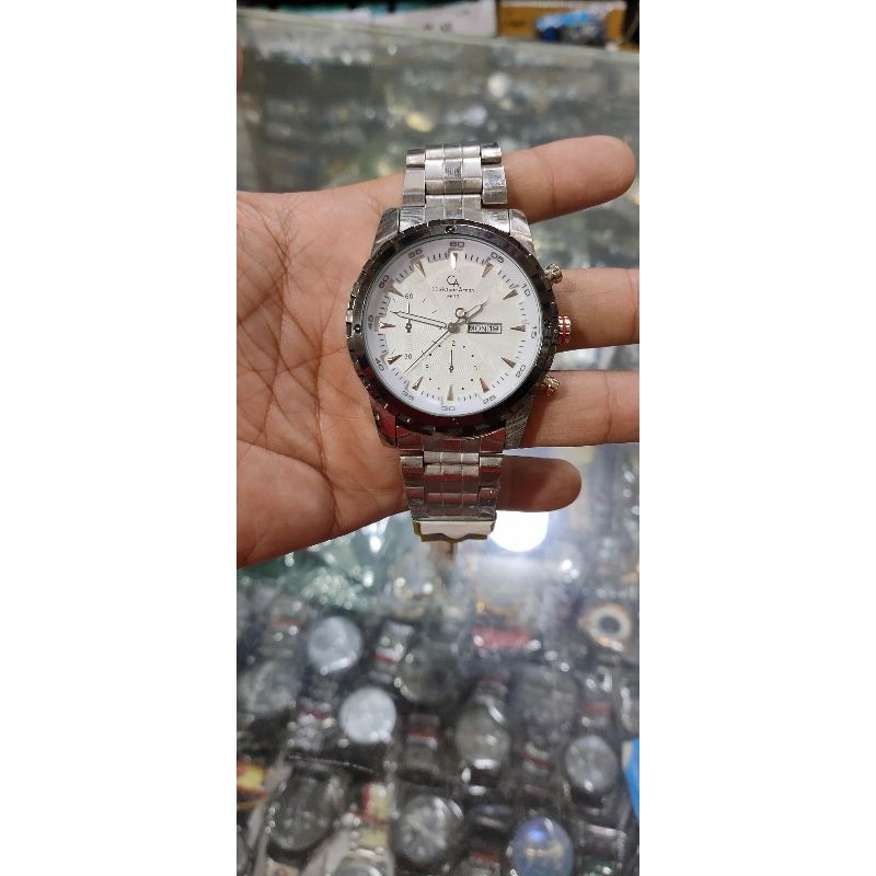 jam tangan pria Christian Arden stylish Steel materi anti karat elegan sport